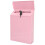 Durable Iron Wall Mounted Mailbox with Secure Lock for Home Letters, Decorative Pink Finish 1