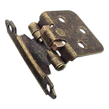 Old Bronze Cabinet Door Hinges Set, Durable Iron Construction, Smooth Flip Rotation, Heavy Load Capacity