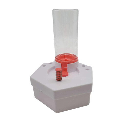 Paint Brush Cleaner and Automatic Brush Rinser with Low Water Consumption, Pushbutton Drain, Durable Compact Design