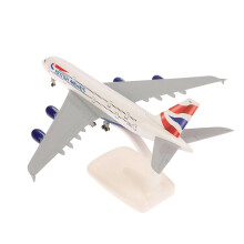 A380 Diecast Airplane Model 1:200 Scale Realistic Alloy Build Collector Decor 20cm