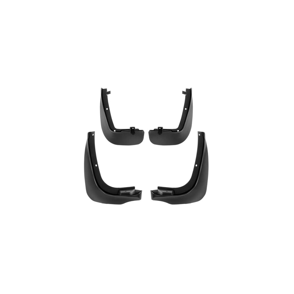 Mud Flaps Set Front Rear Splash Guards With Easy Installation Hardware For Mini Cooper Countryman 20172019 F60 Black 9045646537153