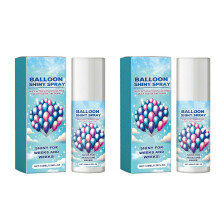 (2 bottles) Balloon Shine Spray Antied Fading Enhances Gloss Prevent Oxidation 100ml Balloon Shine Liquid for Birthday Parties Decors