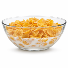 Duralex Clear Stacking Bowls 14cm Set of 6 Glass Dessert Cereal Bowls Durable Serving Bowls for Soup Fruit Snacks Everyday Kitchen Use