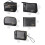 Travel Ready Clear Makeup Organizers Square Mesh-Triangle style 5
