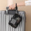 Travel Ready Clear Makeup Organizers Square Mesh-Triangle style 7