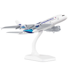 1:300 Scale A380 Diecast Airplane Model Durable Alloy with Removable Display Base