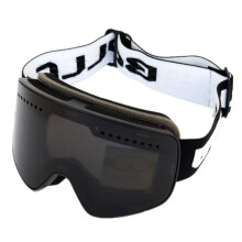Frameless AntiFog Ski Goggles for Adults, UV Protection Snowboarding Goggles, Orange One Size