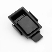 Stainless Steel Panel Lock with Flat Handle, Flush Fit and Vibration Resistant Latch for Van and Equipment