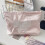 Pink Cosmetic Case Pearlescent Elegant Bowknot Accent Makeup-L 7