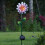 Solar-Erdspieß Pink Daisy 2