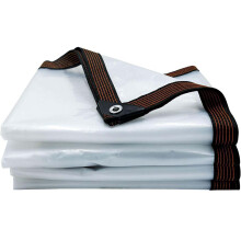 Clear Waterproof Tarp Heavy Duty Vinyl Tarpaulin with Reinforced Grommets for Patio Greenhouse 1.2 x 6 m