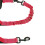 Double Padded Handle Dog Leashes with Metal Hook and-Black 5