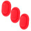3pcs Silicone Car Cup Holder Insert, SpillResistant Stabilizer, Universal Fit Organizer Tray 1