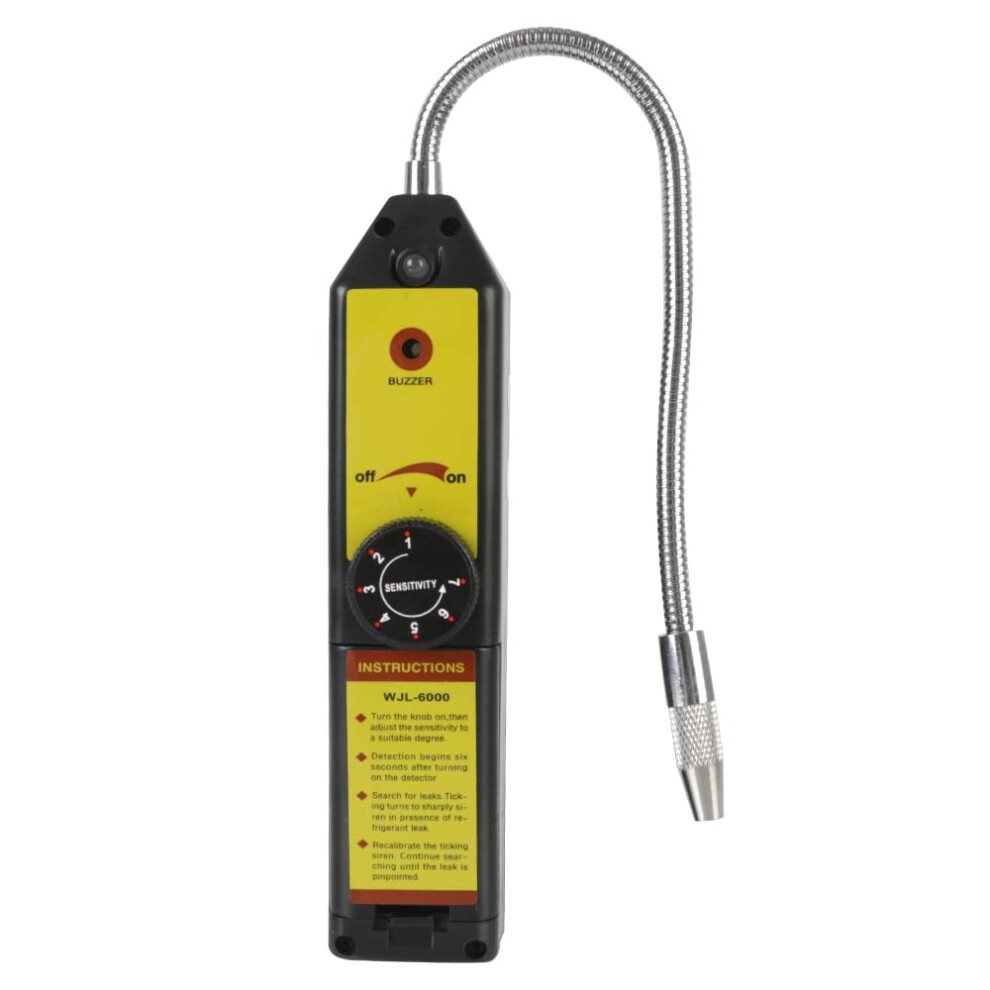 Wjl6000 Refrigerant Leak Detector For Hvac And Automotive, Precision Freon And Halogen Gas Tester 9045646521206