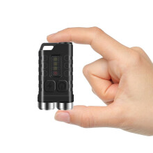 LED Keychain Flashlight 900 Lumens Ultra Bright with FourColor Modes USBC Rechargeable Compact EDC