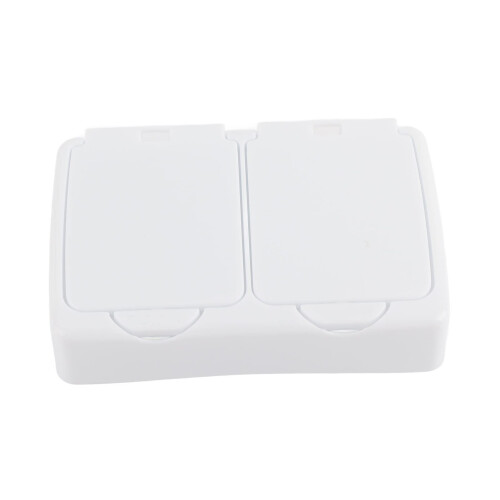Plastic Storage Box with Easy Open Button, Cute Cosmetic Organizer for Desk, Durable and Lightweight (2)