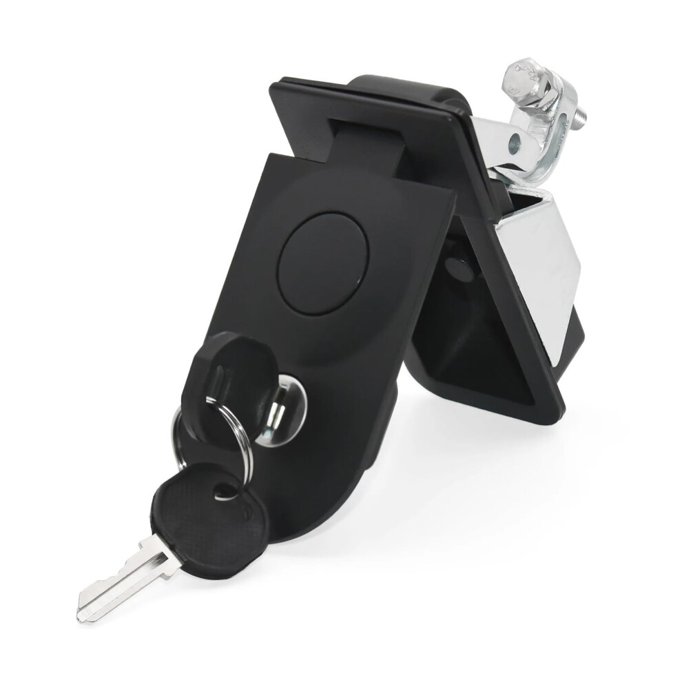 Boat Hatch Lock With Key, Corrosionresistant Zinc Alloy Marine Cabinet Door Lock For Secure Access 9351714731218