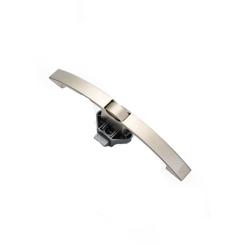 Rv Cabinet Door Lock With Push Button Latch Handle, Durable Zinc Secure Push Lock For Camper Caravan Boat, Bright Chrome 128Mm 9351714731270