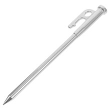 Heavy Duty Tent Stakes, 20cm Stainless Steel Tent Stakes for Hard Ground Camping Canopy
