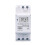 Din Rail Digital Timer Switch 220V 7 Days Programmable Time Relay with Battery Backup and Manual Override 1
