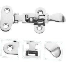 2 Pack Heavy Duty Stainless Steel Toggle Latch, Corrosion Resistant Snap Lock for Cabinets and Doors