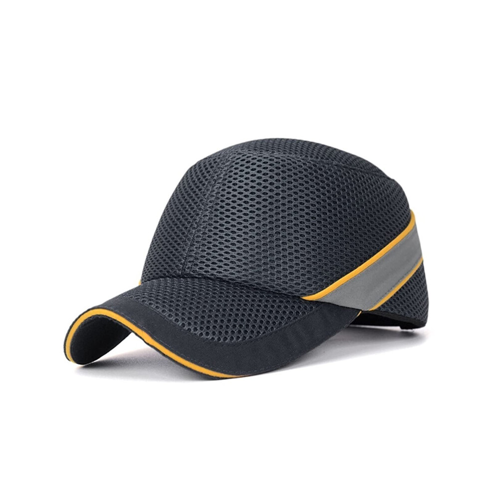 Safety Helmet Bump Cap Gray 58Â62Cm Lightweight Breathable Baseball Style Adjustable Work Head Protection 9045646521749