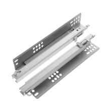 Heavy Duty Full Extension Soft Close Ball Bearing Drawer Slides 2PCS Side Mount Rails for Cabinet
