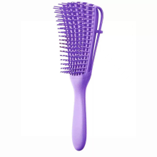 (Purple)Octopus comb hair styling comb hair styling comb octopus comb hair comb large curved comb massage comb