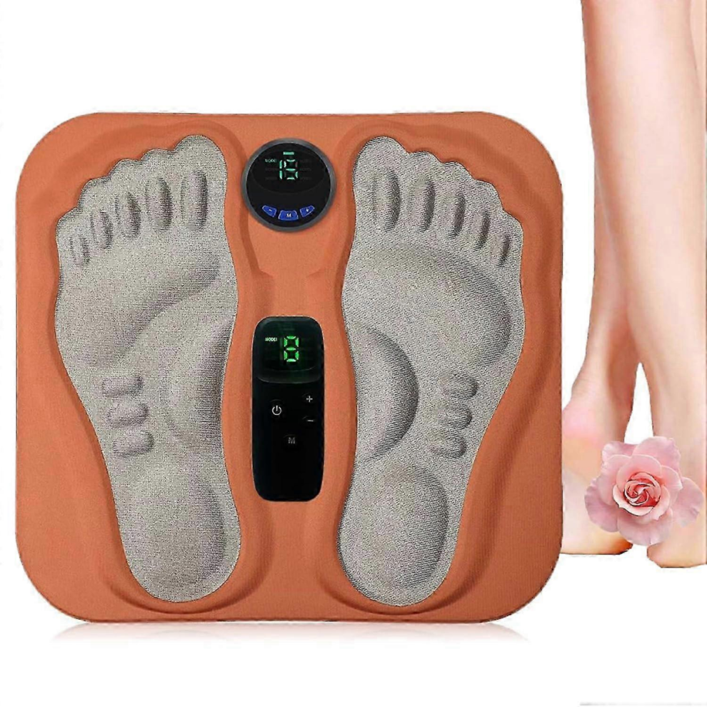 Hermhoffer Foot Massager Pro, Massage Device for Feet and Legs, 15 Intensity Levels and 6 Modes, Relieves Muscle Tension