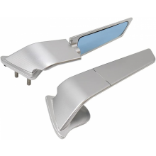 Motorfiets achteruitkijkspiegels Wind Wing verstelbare draaibare zijspiegel, gemodificeerde winglet compatibel met YAMAHA YZF