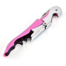 Wine Opener Waiter's Knife Corkscrew Carbon Steel Pink-26-1
