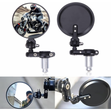 Opvouwbare CNC-motorfiets stuuruiteindespiegels, universele 7/8" ronde achteruitkijkspiegel, compatibel met Kawasaki, Suzuki,