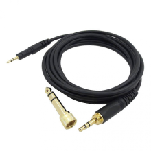 Universal 3.5mm Plug Earphone Audio Cable for Audio-Technica ATH-M50X M40X M60X M70X Headphone Line