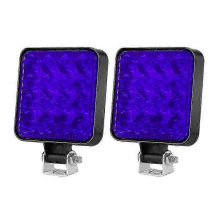 (Blue)Work Light 48w LED Flood Lamp Waterproof for Off-road Truck and Boat