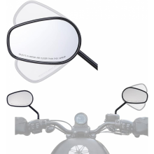 Achteruitkijkspiegels, links en rechts voor Harley 1982-2023 Sportster Dyna Softail Touring Road Glide Electra Road King Stre