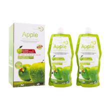 (Black) Natural Apple Hair Dye Cream, Herbal Apple Black Hair Dye Extract Cream, Grey Coverage, Shampoo for Men Women, Home Use Healthy Hair Colour