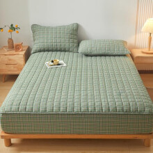 Quilted Fitted Mattress Protector for California King Bed 200x220cm Breathable Cotton Pad Cover with Deep Pocket 360 Elastic Fit