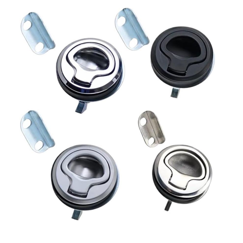 Flush Pull Handle Hidden Push Latch Stainless Steel Or Zinc Alloy Panel Lock 1Pcs 304 9351714732086