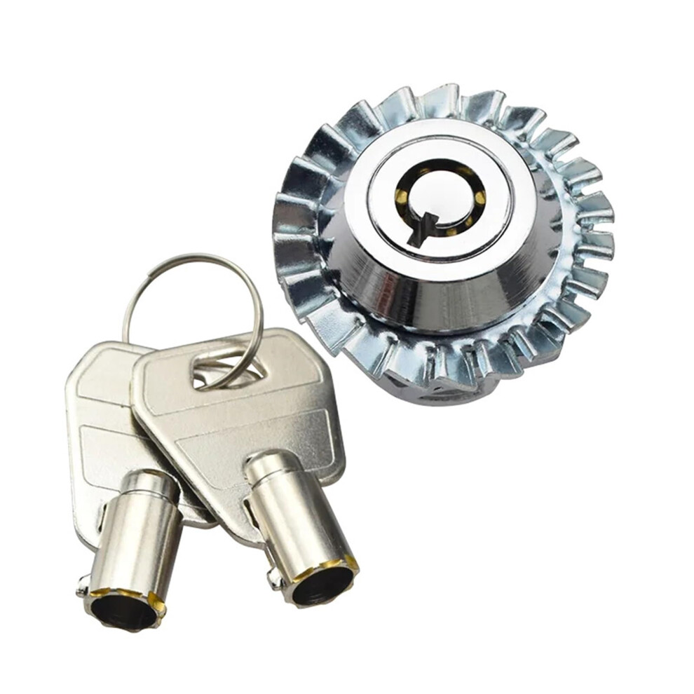 Zinc Alloy Cabinet Latch Push Button Lock With Secure Locking System For Rv And Toolbox Doors 9045646522265