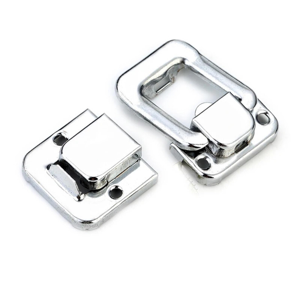 Spring Loaded Toggle Latch For Cabinet Box J401, Secure Steel Hasp Catch Lock, Quick Release Clamp 9351714732116