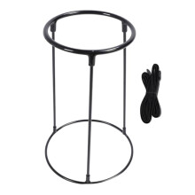 Adjustable Djembe Stand with Stable Drum Support, Lightweight Carbon Steel Frame for Home, Studio and Outdoor Performances