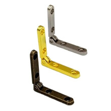 10 Pack Bronze Box Hinges 30x30mm Small Mini Hinges for Wooden or Jewelry Boxes Smooth Pivot Action