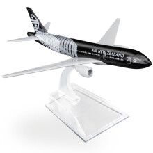 SimplyAir 1/400 Diecast 777 Model Plane for Air  Zealand, Durable Alloy Body with Stable Display Base