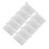 10Pcs PVC Vertical Blind Bottom Weights Durable Replacement Parts for Easy Installation and Stable Hanging Support 1