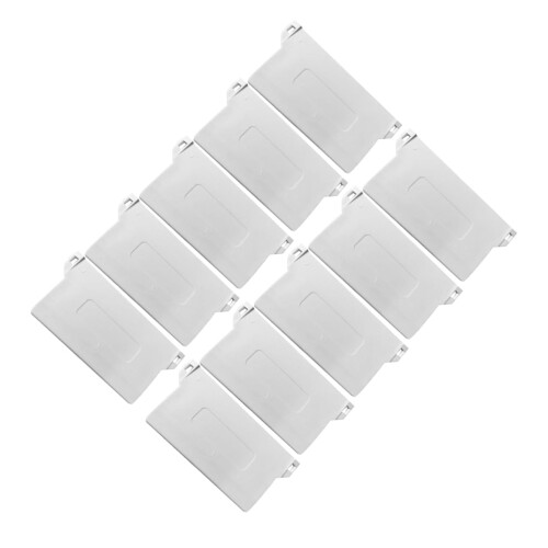 10Pcs PVC Vertical Blind Bottom Weights Durable Replacement Parts for Easy Installation and Stable Hanging Support