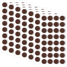 Furniture Felt Pads 3/8 Inch Self Adhesive Round Dots 224PCS Anti Scratch Noise Reduction for Cabinet Doors and Furniture
