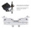 Adjustable Drum Clamp with Quick Release Lock, Heavy Duty Cymbal Stand Mount Holder for Percussion Setup 3