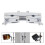 Adjustable Drum Clamp with Quick Release Lock, Heavy Duty Cymbal Stand Mount Holder for Percussion Setup 4