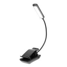 Rechargeable LED Music Stand Light with Adjustable Brightness and Flexible Gooseneck for Piano and Reading