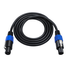 Professional Audio Cable Male to Male Twist Lock Speaker Cord for Clear Sound and Stage Use